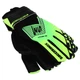 Перчатки вратарские GK-4317 SOCCERMAX (PVC, PL, р-р 9, цвет салатовый-лимонный) - изображение 3
