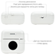 Портативный термопринтер JETIX Mini Printer Student, мобильный мини + 5 рулонов термобумаги в комплекте - изображение 10