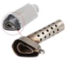 Флейта в глушник (прямоток) Akrapovic на мотоцикл - изображение 1