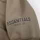 Худі Essentials fear of god, deep brown на флісі, розмір M - зображення 7