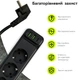 Сетевой фильтр-удлинитель RZTK Power Strip Pro 5 + 2 USB-A + USB-С (PD20W) Black 2 м - изображение 10
