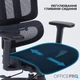 Кресло компьютерное офисное эргономичное OfficePro OC680B Black - изображение 12