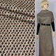 Рогожка букле костюмная полушерсть "BOUCLE MIX" серо-рыже-черная ш.150 (19211.006) - изображение 1