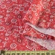 Коттон* красный в черно-белые огурцы, ш.145 (12107.012) - изображение 2
