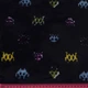 Велсофт двухсторонний синий темный, игра Space Invaders, ш.200 (23229.069) - изображение 1