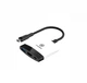 Type-C 3.1 - HDMI адаптер переходник HAGIBIS USB Hub для Steam Deck, Steam Deck Oled, White-Black - зображення 1