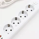 Удлинитель переноска на 4 розетки с USB, кабель 2 м - изображение 6