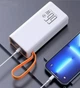 Павербанк PowerBank с быстрой зарядкой и фонарем 70000mAh Ma-3012 |4USB/22.5W| Белый - изображение 2