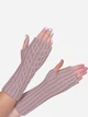 Митенки женские вязаные Malisa Гарсия ML19751 One Size Цикламен - изображение 1