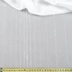 Вуаль тюль шифон полоски ниточные атласные с уплотнениями, молочная с утяжелителем, ш.300 (37144.012) - изображение 1
