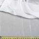 Вуаль тюль шифон полоски ниточные, белая с утяжелителем, ш.300 (37144.007) - изображение 2