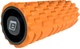 Масажний ролик-валик для МФР і йоги EasyFit Grid Roller EF-2020a-OR 33 см v.1.1 армований ролер-масажер для спини, ніг, рук і шиї із заглушками Помаранчевий (56103500) - зображення 1