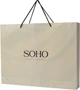 Набір 2 махрові рушники Soho для ванної 35x75 + 70x140 см Vip Silver (A160065) - зображення 3