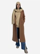 Шапка женская ARTKNIT Sofia Wool 38233 54-58 Бежевая (4823093419407) - изображение 6