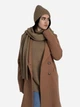 Шапка женская ARTKNIT Sofia Wool 38235 54-58 Ореховая (4823093419384) - изображение 5