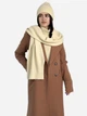 Шапка женская ARTKNIT Sofia Wool 38234 54-58 Светло-бежевая (4823093419346) - изображение 6