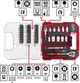 Набор бит и головок с трещоткой Einhell L-Case 37 шт (109022) - изображение 5