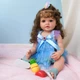 Лялька Реборн 55 см Адель силіконова NPK DOLL - зображення 1