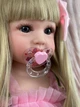Кукла Реборн 55 см Доминика силиконовая NPK DOLL - изображение 6