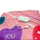 Электропростынь с подогревом 165х150см, Сердце на красном фоне, Electric Blanket (1008164-Other-1) - изображение 3