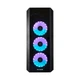 Корпус для компьютера Chieftec SCORPION 4 GL-04B-OP 4x120mm A-RGB ATX без БП Black (GL-04B-OP) - изображение 3