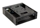 Компьютерный корпус Micro-Tower для mini-ITX, металл, два отсека для HDD/SSD, крепление VESA, черный - изображение 4