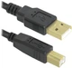 Кабель для принтера Defender USB04-10 PRO USB AM-BM 3м Black (87431) - изображение 1
