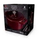 Каструля чавунна 20 см 2,75 л Berlinger Haus Metallic Line Burgundy Edition (BH-6516) - зображення 2
