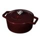 Каструля чавунна 20 см 2,75 л Berlinger Haus Metallic Line Burgundy Edition (BH-6516) - зображення 5