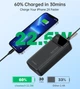 Універсальна мобільна батарея Choetech B730 30000mAh Black (B730-BK) - зображення 6