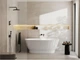 Ванна окремостояча Miraggio MOLLY зі штучного каменю 1600*800 мм 0002111 - зображення 3