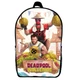 Рюкзак Дедпул та Росомаха дитячий (Gear bag mini Deadpool 07) чорний, 29 х 21 х 9 см - зображення 1