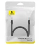 Кабель патч-корд RJ45 Baseus High Speed CAT5 Gigabit Ethernet Cable (Round Cable) 5m B00133206111-05 Black - изображение 5