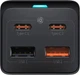 Сетевое зарядное устройство Baseus GaN3 Pro Desktop Powerstrip AC+2USB+2Type-C 65W with Xiaobai Series Fast Charging Cable Type-C to Type-C PSZM000901 Black - изображение 3