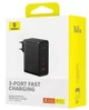 Сетевое зарядное устройство Baseus GaN5 Pro Digital Fast Charger 2Type-C+USB 160W + Cable Type-C to Type-C P10110825113-00 Black - изображение 7