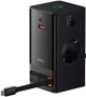 Сетевое зарядное устройство Baseus Power Combo Digital Power Strip 2AC+USB+Type-C+Retractable-C 65W with 1.5m Power Cord PSLR000301 Black - изображение 2