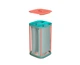 Корзина для белья узкая, раздельная Joseph Joseph Tota 60 л Coral 50026 (06720801) - изображение 5