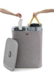 Корзина для белья с двумя отделениями Joseph Joseph Tota 90 л Grey 50003 (01000983) - изображение 4