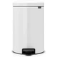 Бак для мусора с педалью Brabantia NewIcon Pedal Bin 12 л белый 111969 (00800464) - изображение 2