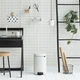 Бак для мусора с педалью Brabantia NewIcon Pedal Bin 12 л белый 111969 (00800464) - изображение 7