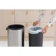 Бак для сміття Brabantia Touch Bin 30 л белый 115141 (00800523) - зображення 7