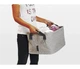 Корзина для белья складная с ручками Brabantia 35 л серая 105685 (00800360) - изображение 8