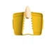 Тертка з ємністю та з безпечним тримачем для їжі Joseph Joseph Multi-Grip Yellow 20225 (01001147) - зображення 5