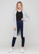 Кардиган Abercrombie & Fitch AF8411W M Сіро-оливковий - зображення 1