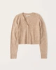 Кардиган Abercrombie & Fitch AF8229W M Світло-коричневий - зображення 2