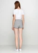 Спортивные шорты женские - шорты для спорта Abercrombie & Fitch AF7044W M 10229 Серый - изображение 3