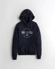 Женское худи Hollister HC8174W XS Темно-синий - изображение 2