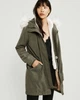 Парка женская - парка зимняя Abercrombie & Fitch AF7081W S Оливковый - изображение 1