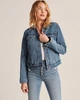 Джинсовая куртка Abercrombie & Fitch AF7969W XS Синий - изображение 4