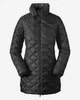 Пуховик женский - демисезонный пуховик EddieBauer EB0033W XS Черный - изображение 3